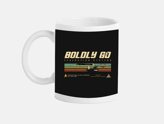 Retro Vintage Starship