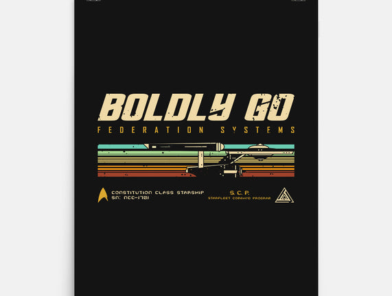 Retro Vintage Starship