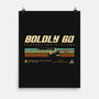Retro Vintage Starship-None-Matte-Poster-retrodivision
