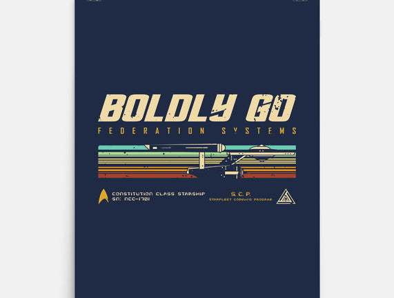 Retro Vintage Starship