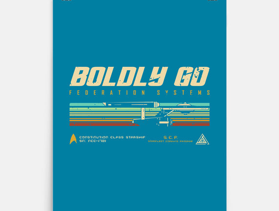 Retro Vintage Starship