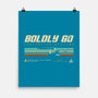 Retro Vintage Starship-None-Matte-Poster-retrodivision