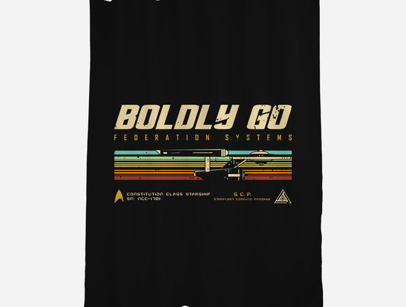 Retro Vintage Starship