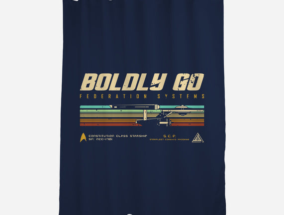 Retro Vintage Starship
