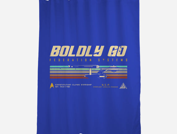 Retro Vintage Starship