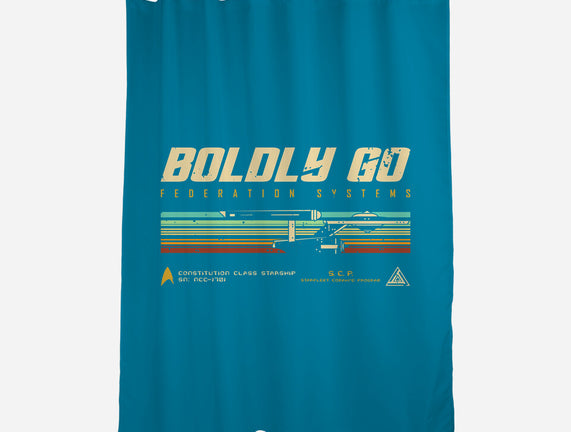 Retro Vintage Starship