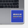 Retro Vintage Starship-None-Glossy-Sticker-retrodivision