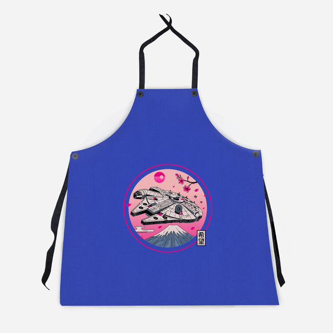 Fuji Hope-Unisex-Kitchen-Apron-retrodivision