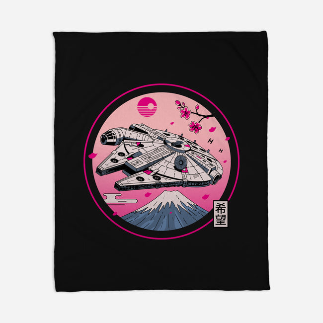 Fuji Hope-None-Fleece-Blanket-retrodivision