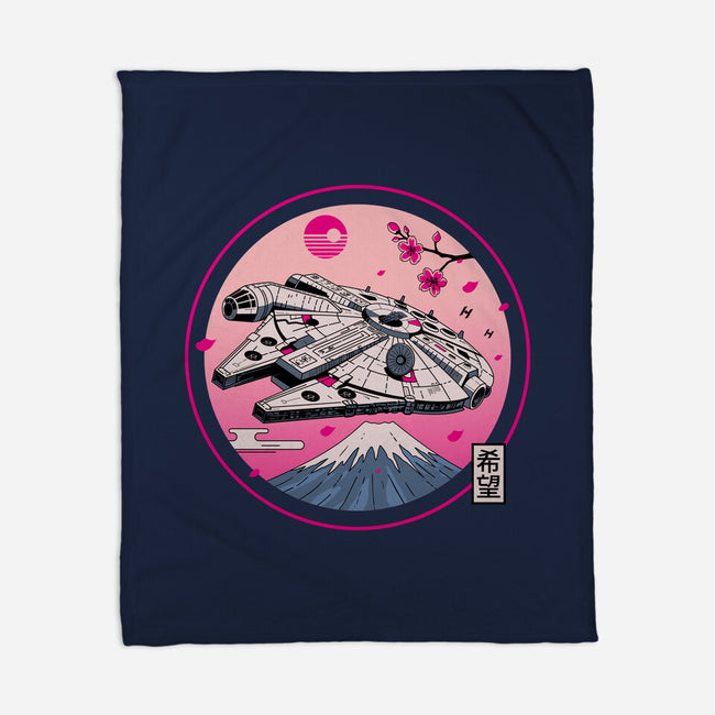 Fuji Hope-None-Fleece-Blanket-retrodivision
