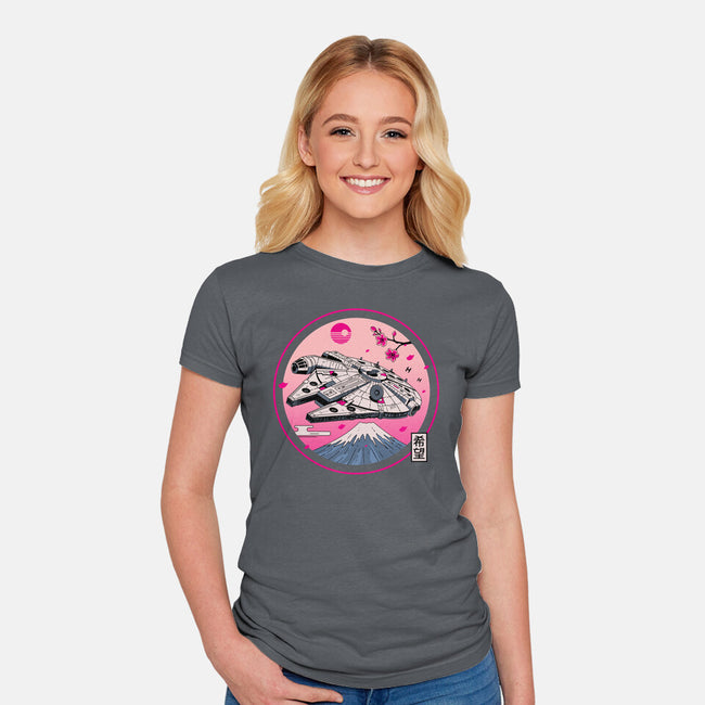 Fuji Hope-Womens-Fitted-Tee-retrodivision