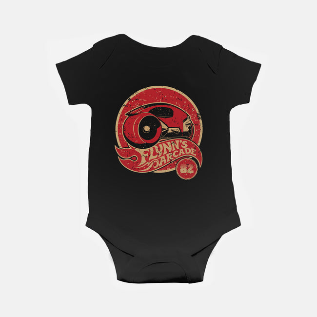 Flynn's Wheels-Baby-Basic-Onesie-retrodivision