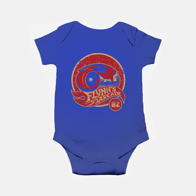 Flynn's Wheels-Baby-Basic-Onesie-retrodivision