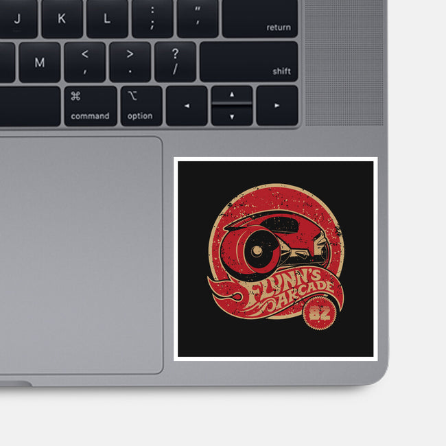 Flynn's Wheels-None-Glossy-Sticker-retrodivision