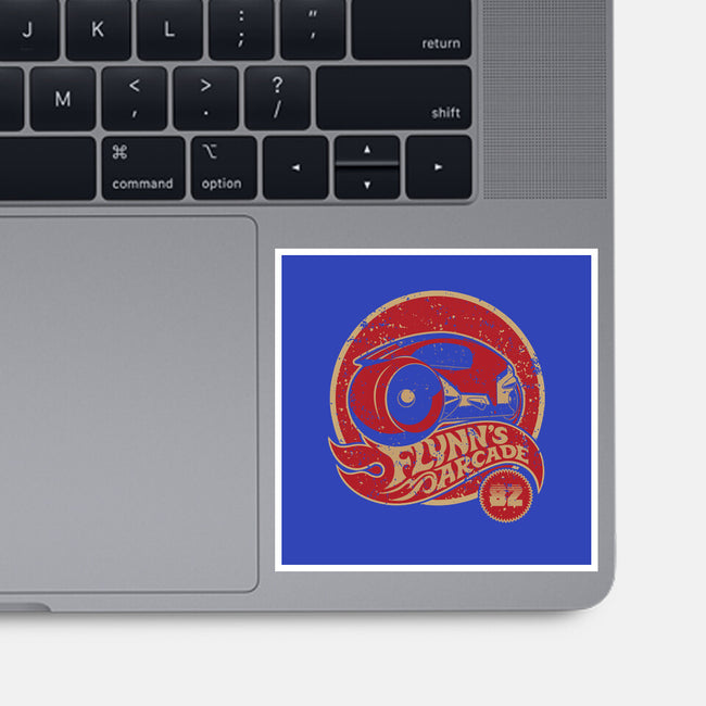 Flynn's Wheels-None-Glossy-Sticker-retrodivision