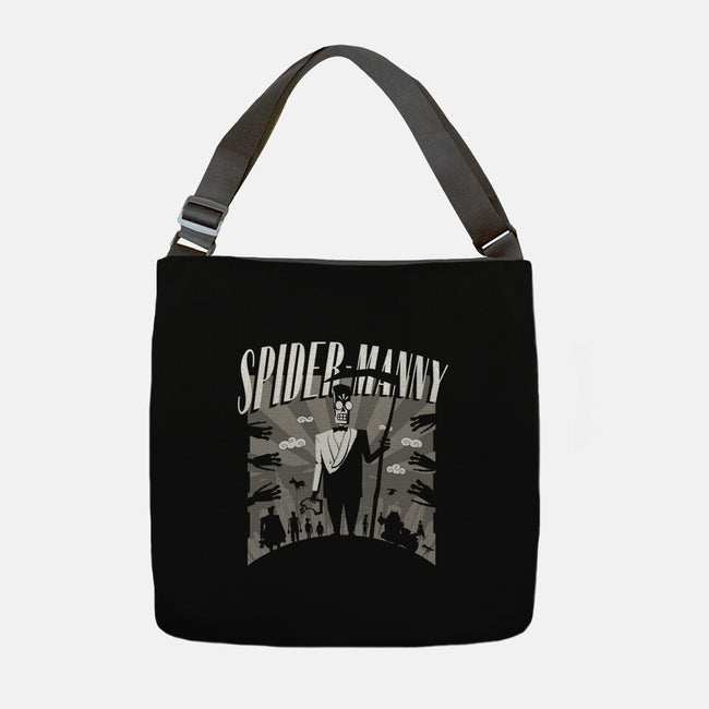 Spider Manny-None-Adjustable Tote-Bag-rocketman_art