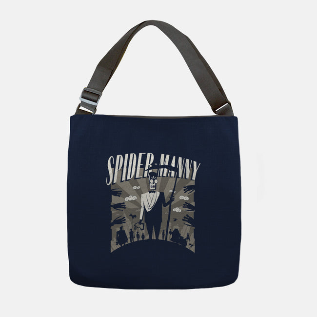 Spider Manny-None-Adjustable Tote-Bag-rocketman_art