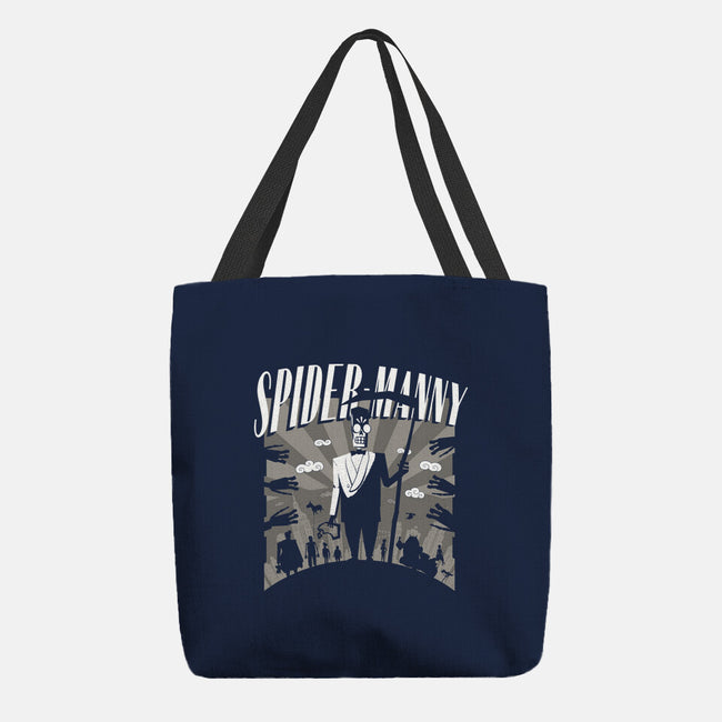Spider Manny-None-Basic Tote-Bag-rocketman_art