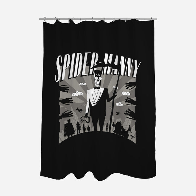 Spider Manny-None-Polyester-Shower Curtain-rocketman_art