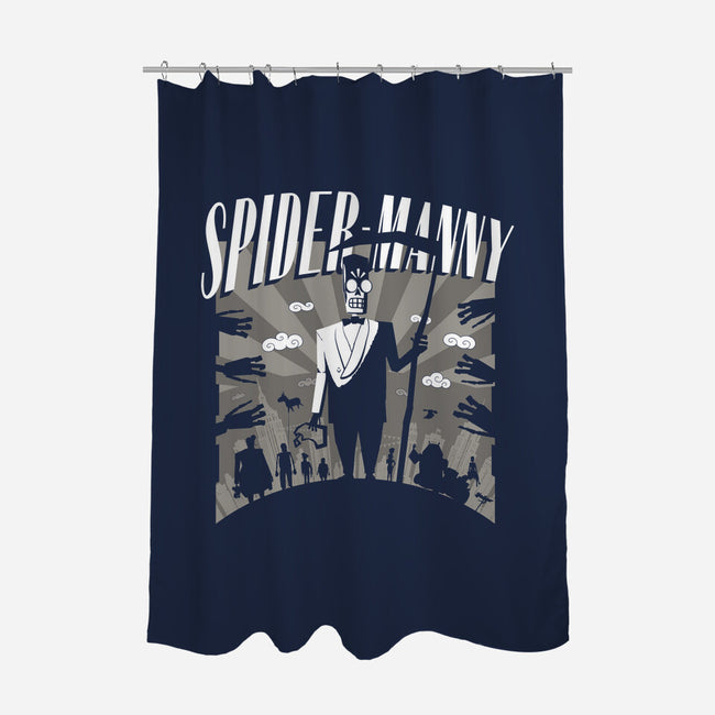 Spider Manny-None-Polyester-Shower Curtain-rocketman_art