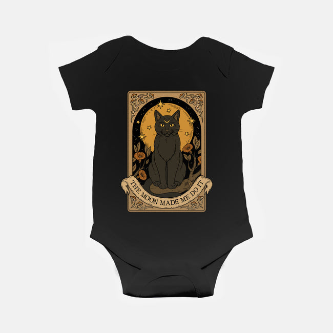 The Moon Made Me Do It-Baby-Basic-Onesie-Thiago Correa