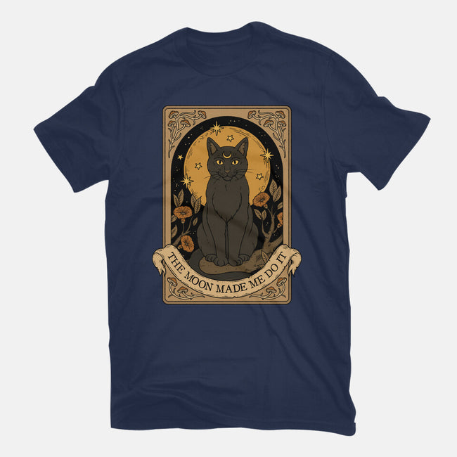 The Moon Made Me Do It-Unisex-Basic-Tee-Thiago Correa