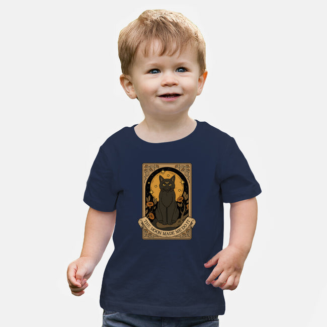 The Moon Made Me Do It-Baby-Basic-Tee-Thiago Correa