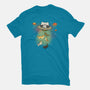 UFO Meow-Womens-Fitted-Tee-Freecheese