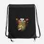 UFO Meow-None-Drawstring-Bag-Freecheese
