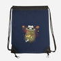 UFO Meow-None-Drawstring-Bag-Freecheese
