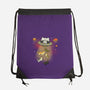 UFO Meow-None-Drawstring-Bag-Freecheese