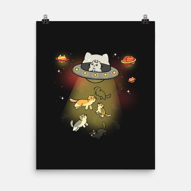 UFO Meow-None-Matte-Poster-Freecheese
