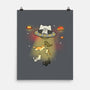 UFO Meow-None-Matte-Poster-Freecheese