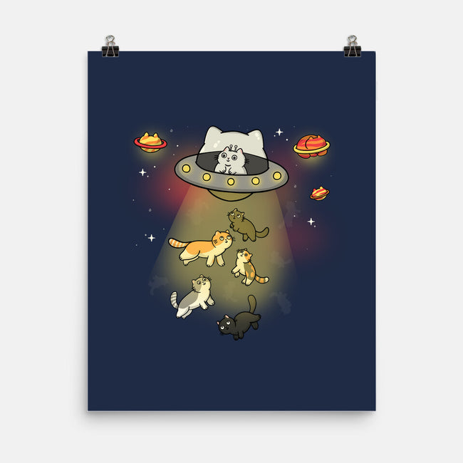 UFO Meow-None-Matte-Poster-Freecheese