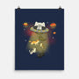 UFO Meow-None-Matte-Poster-Freecheese