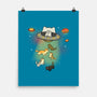 UFO Meow-None-Matte-Poster-Freecheese