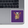 UFO Meow-None-Glossy-Sticker-Freecheese