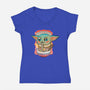Baby Noodles-Womens-V-Neck-Tee-Samuel