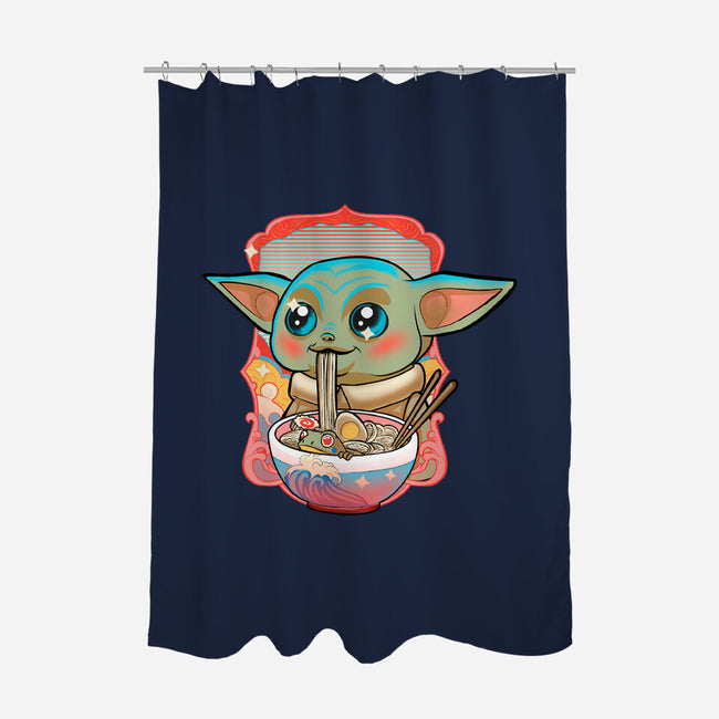 Baby Noodles-None-Polyester-Shower Curtain-Samuel
