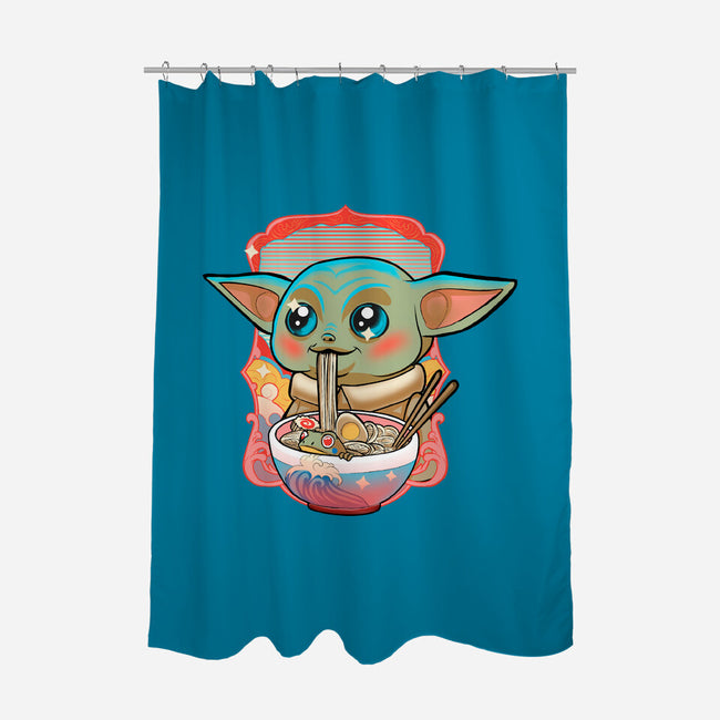 Baby Noodles-None-Polyester-Shower Curtain-Samuel
