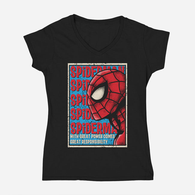 The Amazing-Womens-V-Neck-Tee-turborat14