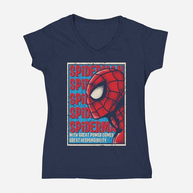The Amazing-Womens-V-Neck-Tee-turborat14
