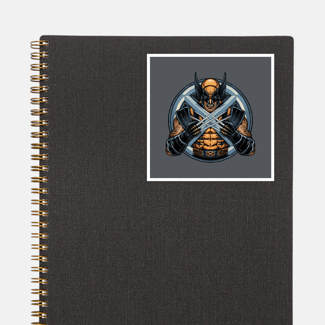 Become Indestructible-None-Glossy-Sticker-glitchygorilla