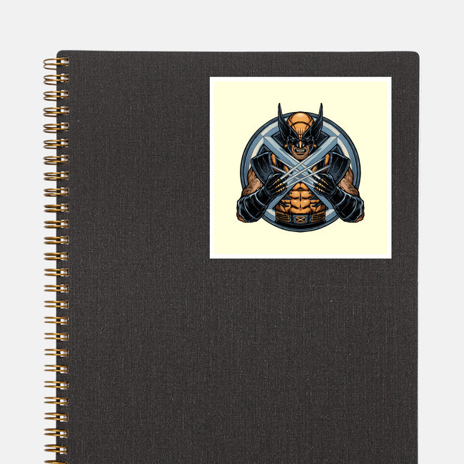 Become Indestructible-None-Glossy-Sticker-glitchygorilla