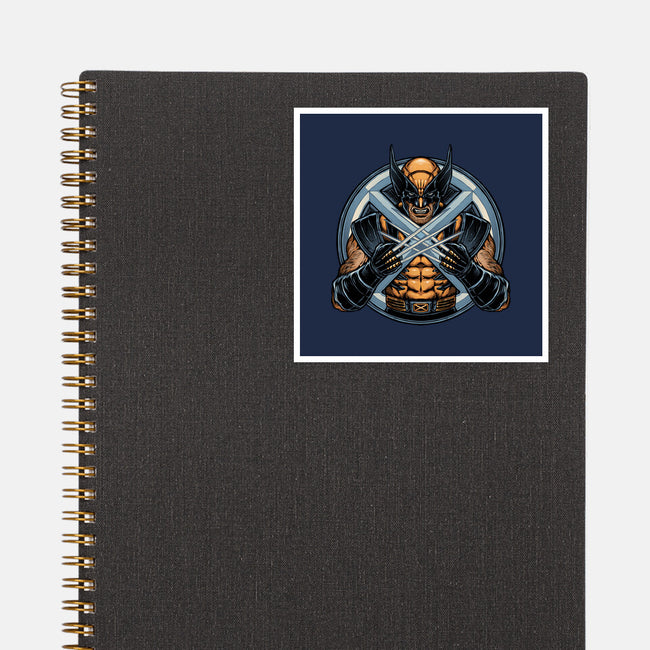 Become Indestructible-None-Glossy-Sticker-glitchygorilla