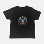 Become Indestructible-Baby-Basic-Tee-glitchygorilla