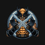 Become Indestructible-Mens-Basic-Tee-glitchygorilla