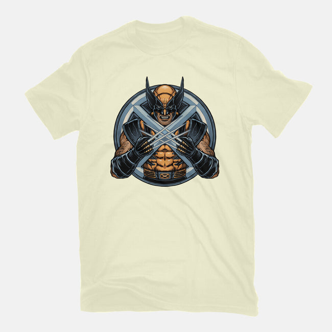 Become Indestructible-Mens-Basic-Tee-glitchygorilla