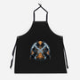 Become Indestructible-Unisex-Kitchen-Apron-glitchygorilla