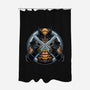 Become Indestructible-None-Polyester-Shower Curtain-glitchygorilla